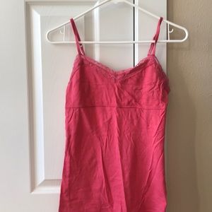 Pink camisole